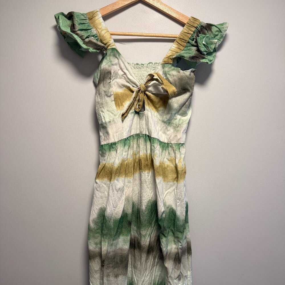 Green Ombre Maxi Dress O/S - Picture 1 of 7